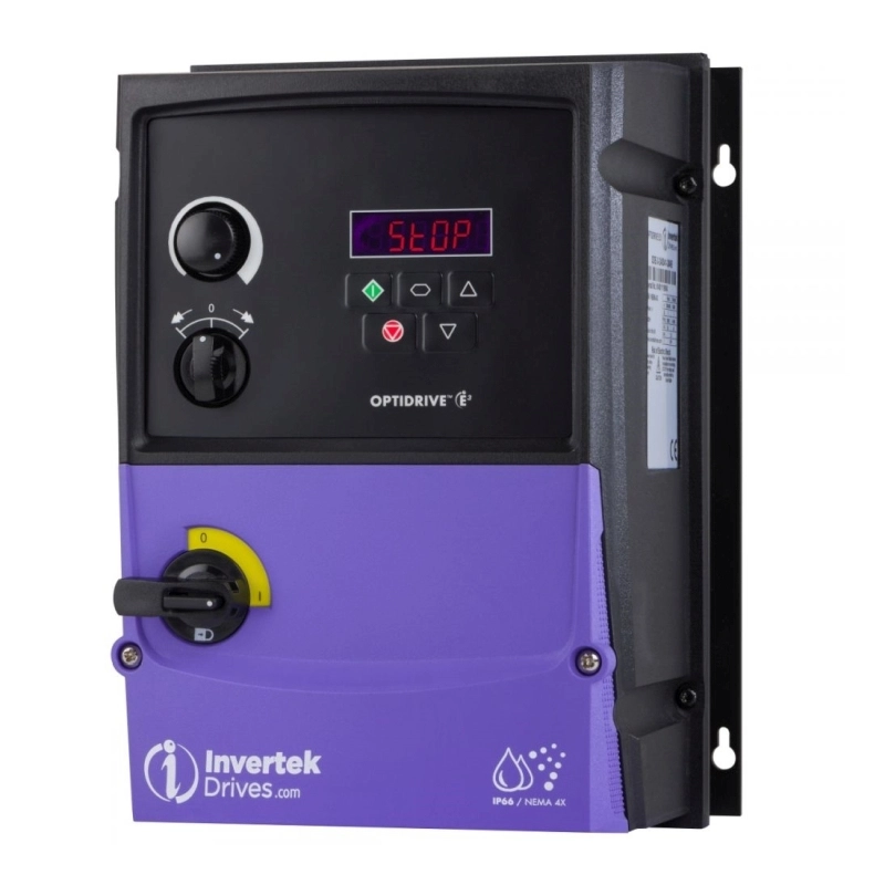 Frekvenční měnič ODE-3-220105-1F4B, INVERTEK E3, 2.2kW, napájení 1 fáze, IP66 Outdoor, Switched